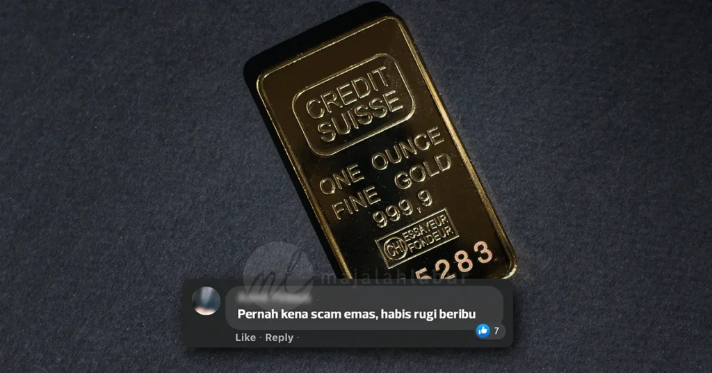 elak scam emas